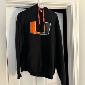 Miami Hurricanes Hoodie Size XL